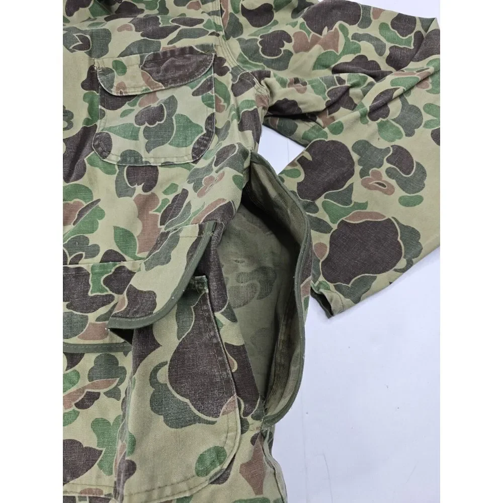 Vintage Black Sheep Hunting Jacket Men's M Medium Green‎ Camouflage Button Coat